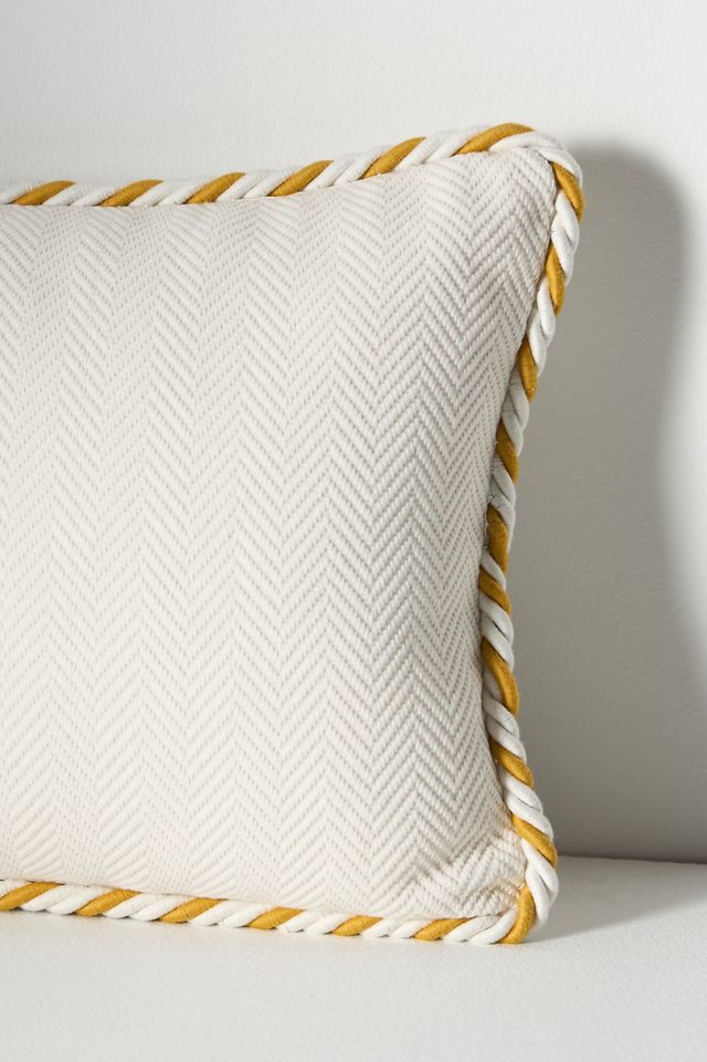 Kayla Cotton Herringbone Pillow #3