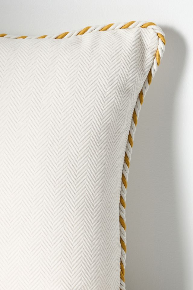 Kayla Cotton Herringbone Pillow #5