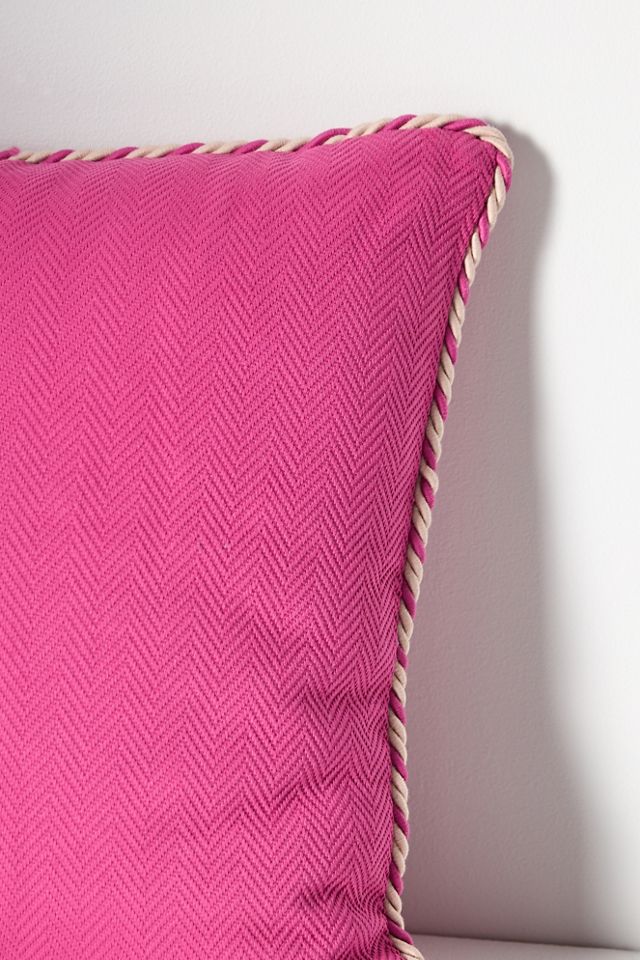 Kayla Cotton Herringbone Pillow #6