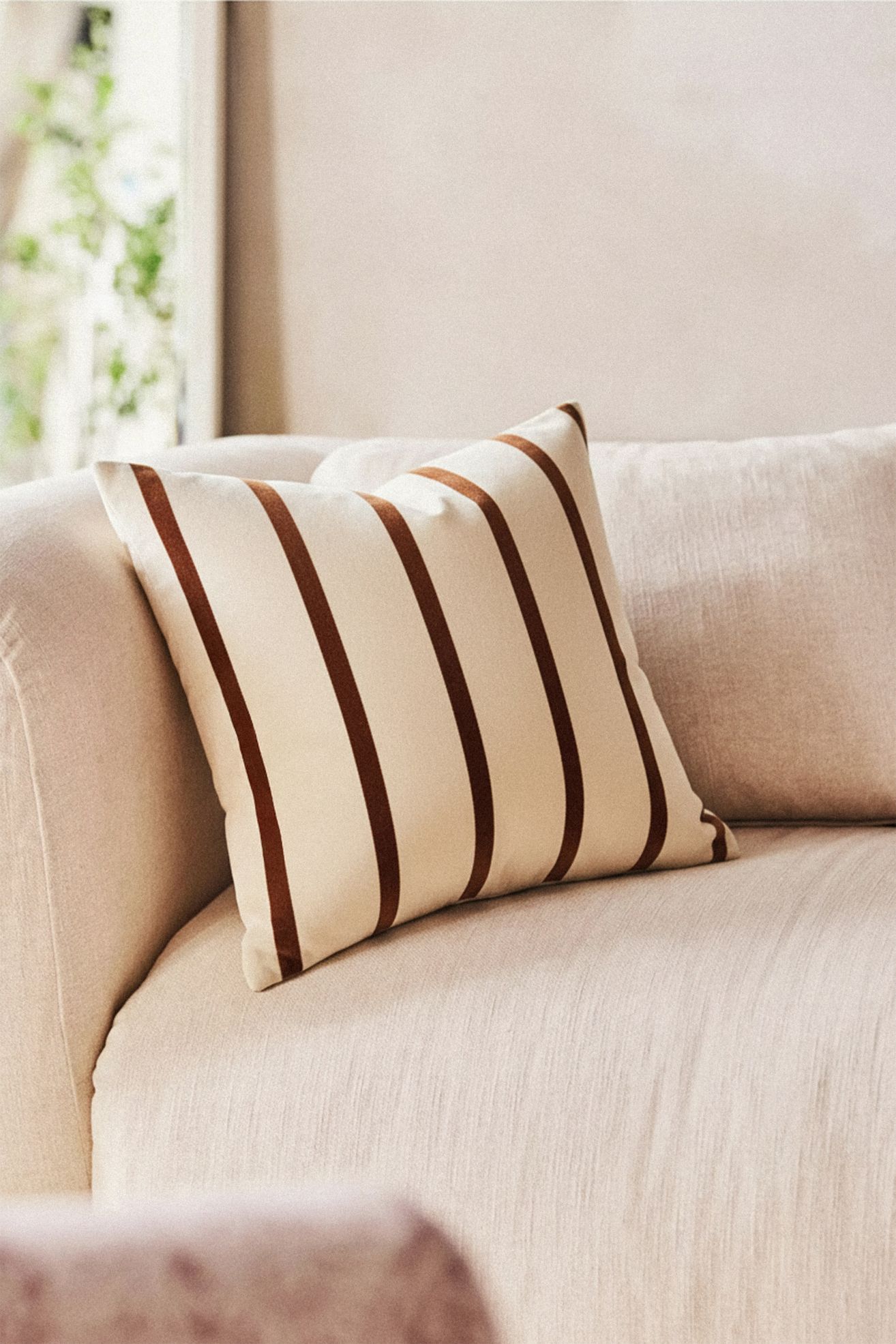 Pippa Throw Pillow by Christina Lundsteen - White, 18" X 18"