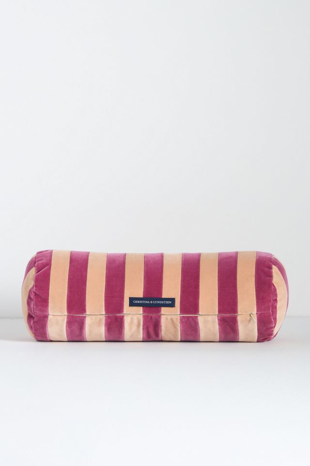 Christina Lundsteen Stripe Bolster Cushion Pillow #3