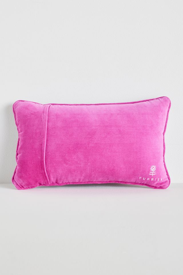 Furbish Studio Petite Needlepoint Pillow #1
