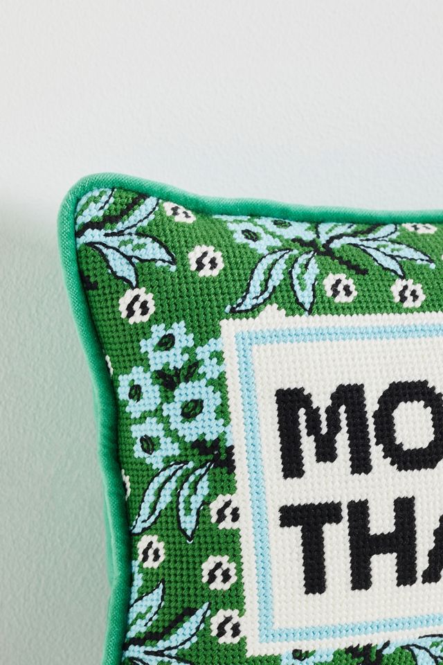 Furbish Studio Needlepoint Pillow