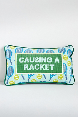 Furbish Studio Mini Needlepoint Pillow