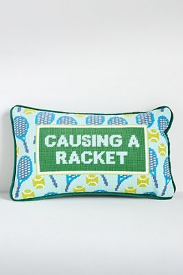 Furbish Studio Petite Needlepoint Pillow