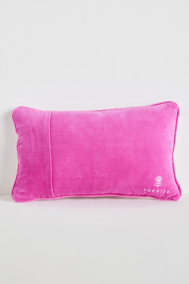 Furbish Studio Petite Needlepoint Pillow #2