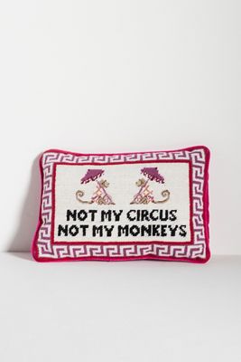 Furbish Studio Petite Needlepoint Pillow