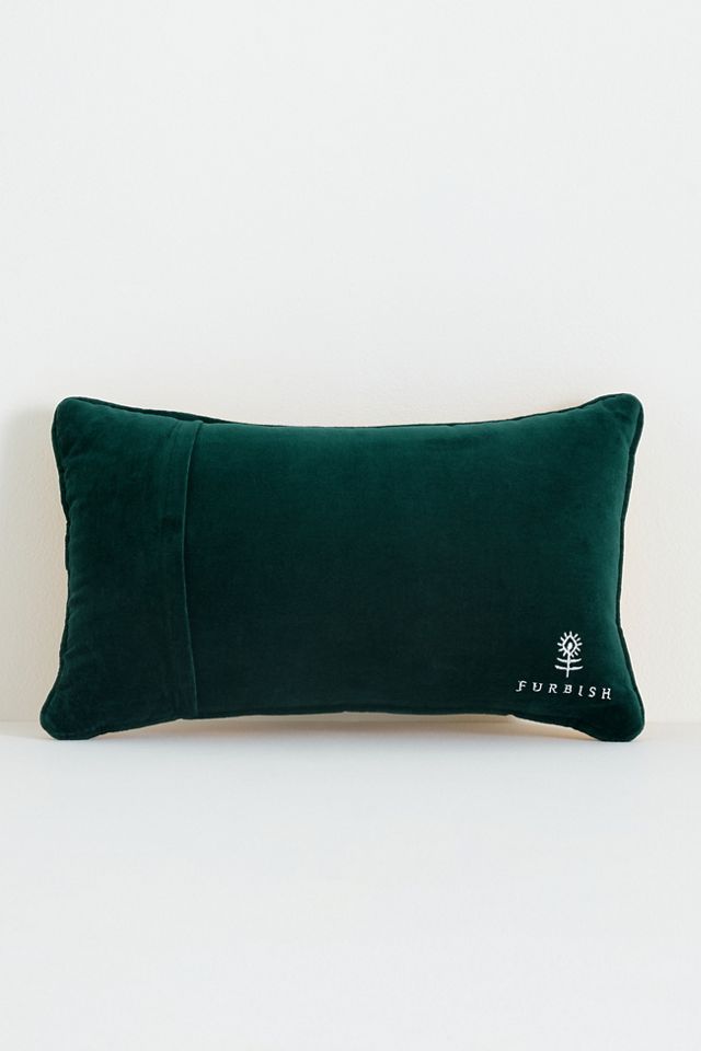 Furbish Studio Petite Needlepoint Pillow #3