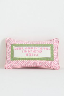 Furbish Studio Petite Needlepoint Pillow