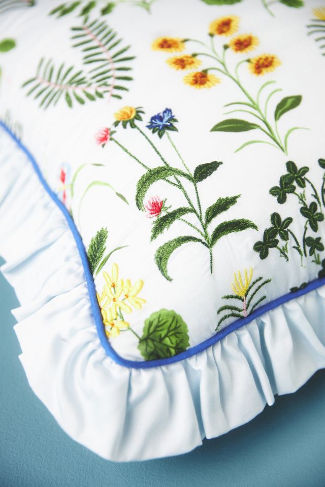Pernille Rosenkilde Embroidered Pillow #3