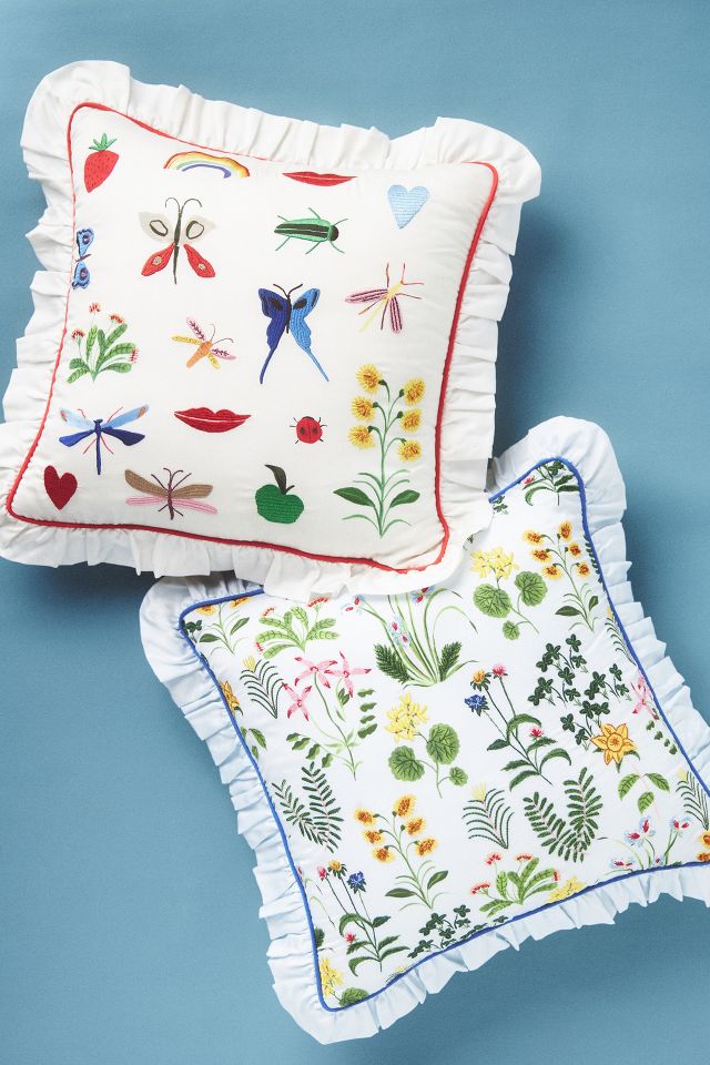 Pernille Rosenkilde Embroidered Pillow