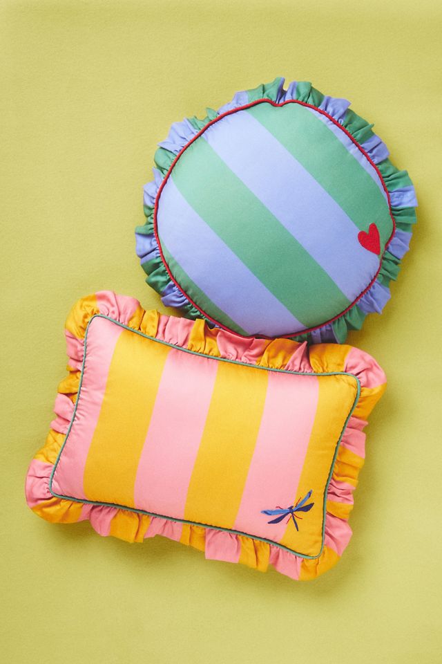 Pernille Rosenkilde for Anthropologie Striped Cushion #3