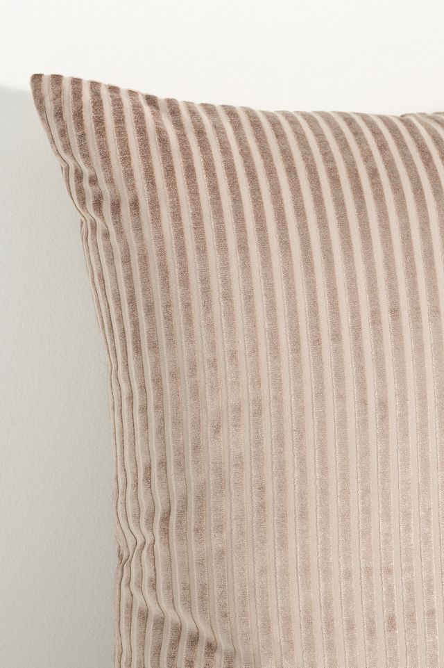 Fiora Ribbed Velvet Pillow #1
