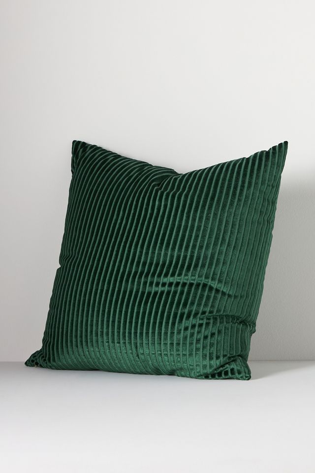 Fiora Ribbed Velvet Pillow #3