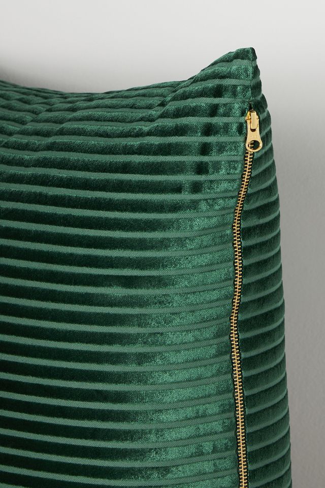 Fiora Ribbed Velvet Pillow #4