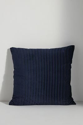 Fiora Ribbed Velvet Pillow