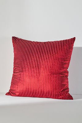 ANTHROPOLOGIE FIORA TEXTURED STRIPE CUSHION 