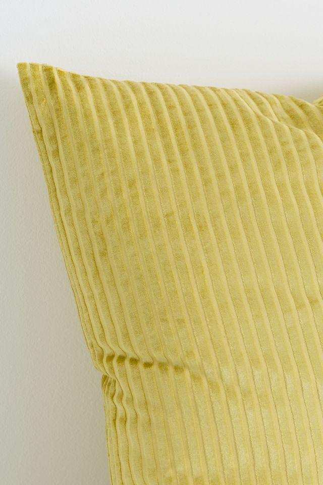 Fiora Ribbed Velvet Pillow #1