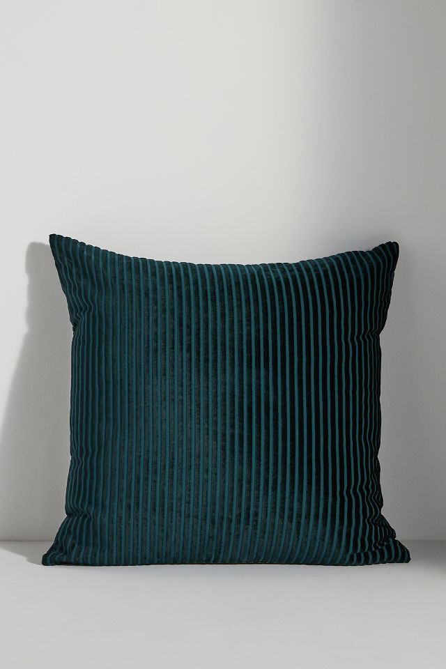 Teal 2024 velvet pillow