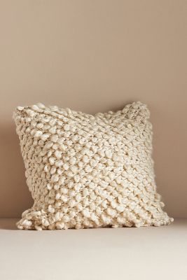 Anthropologie Lottie Textured Cushion