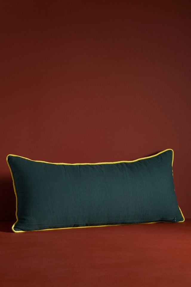 Wintry Embroidered Pillow #2