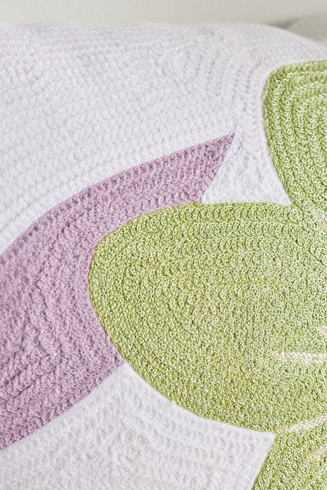 Meadow Embroidered Pillow #3
