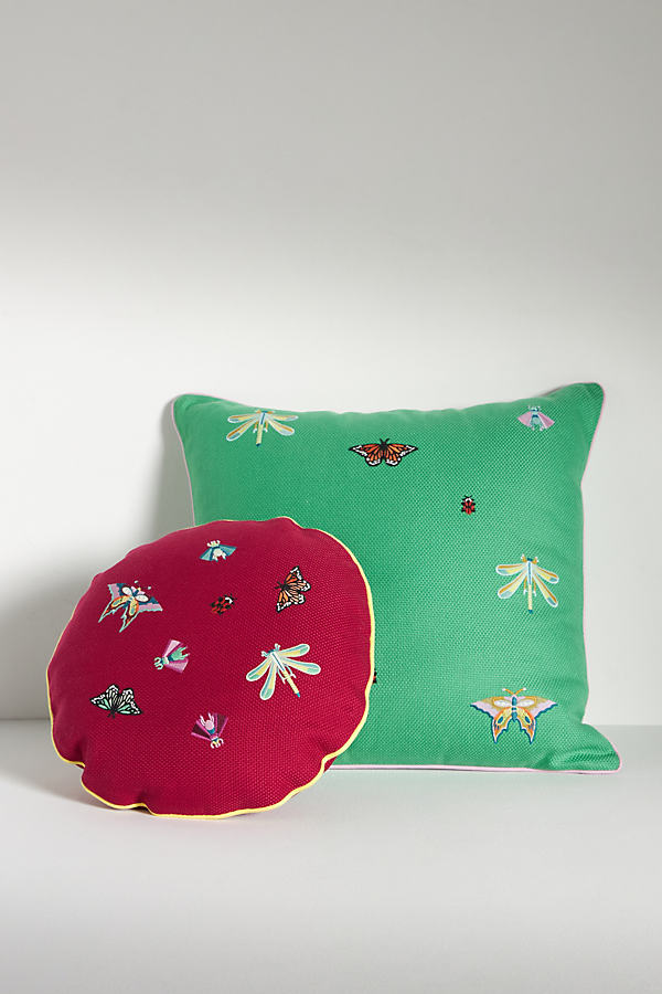 Bexley Embroidered Tapestry Square Cushion