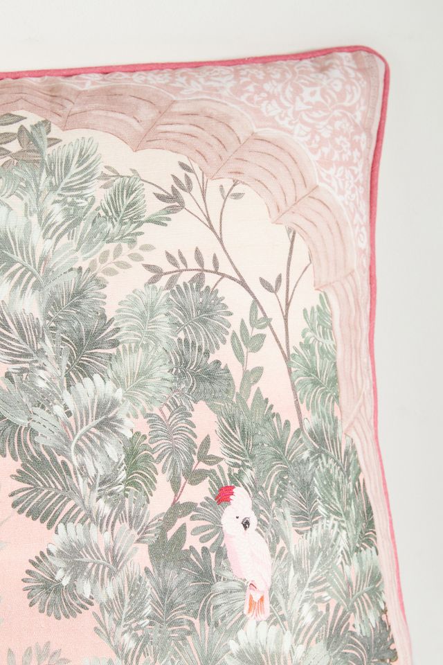 Priyanka Printed Linen-Blend Cushion #3