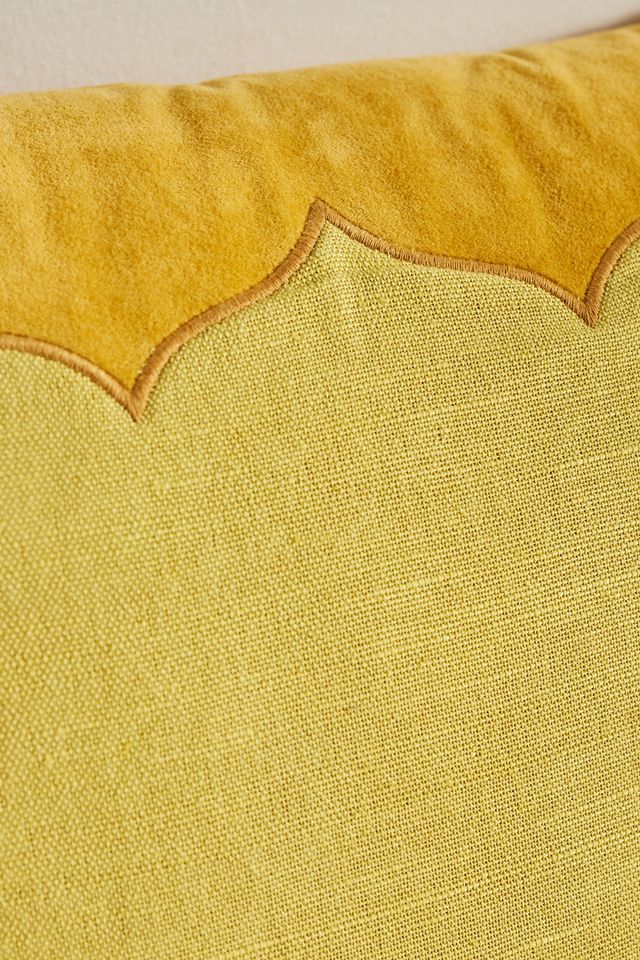 By Anthropologie Vanya Appliqué Square Cushion #3
