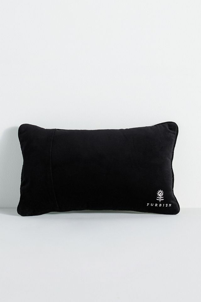 Furbish Studio Needlepoint Pillow, Spill the Tea main image 1