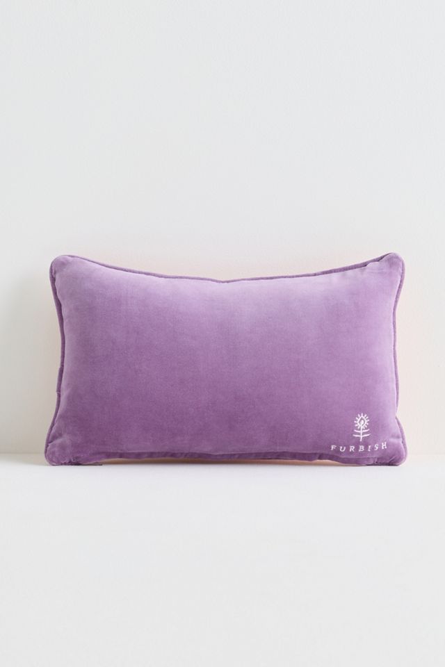 Furbish Studio Holiday Petite Needlepoint Pillow #1