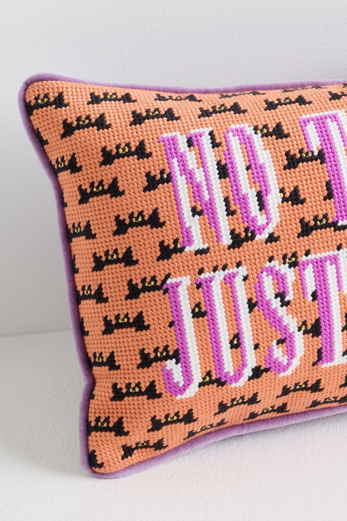 Furbish Studio Holiday Needlepoint Pillow - thumbnail 4