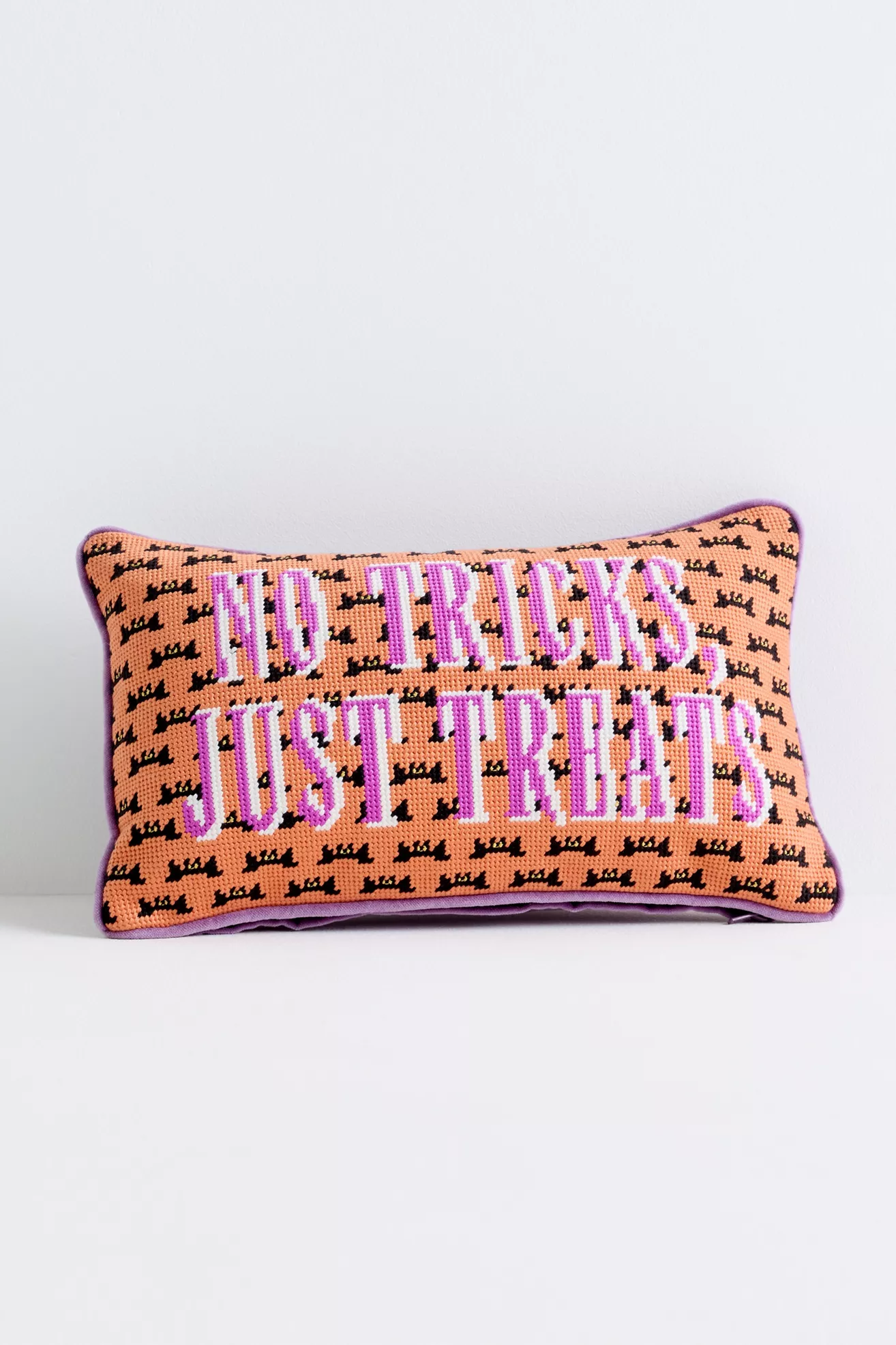 Furbish Studio Holiday Needlepoint Pillow - thumbnail 3