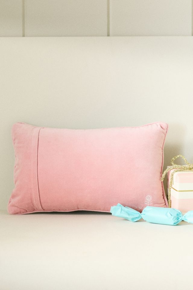 Furbish Studio Holiday Petite Needlepoint Pillow #2