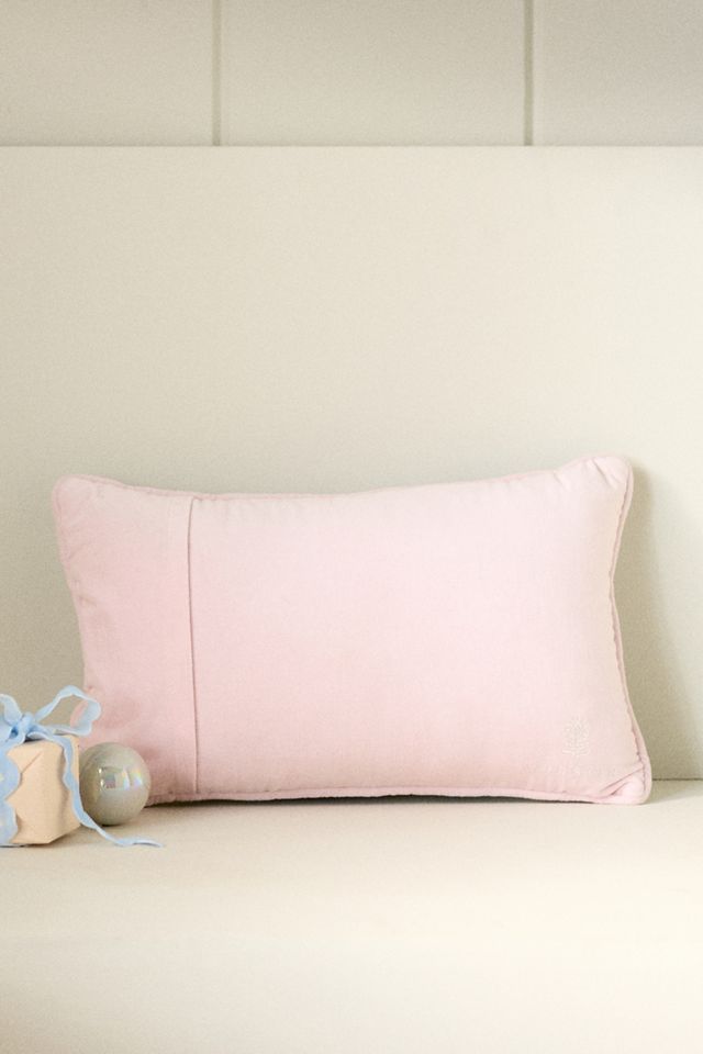 Furbish Studio Holiday Petite Needlepoint Pillow #2