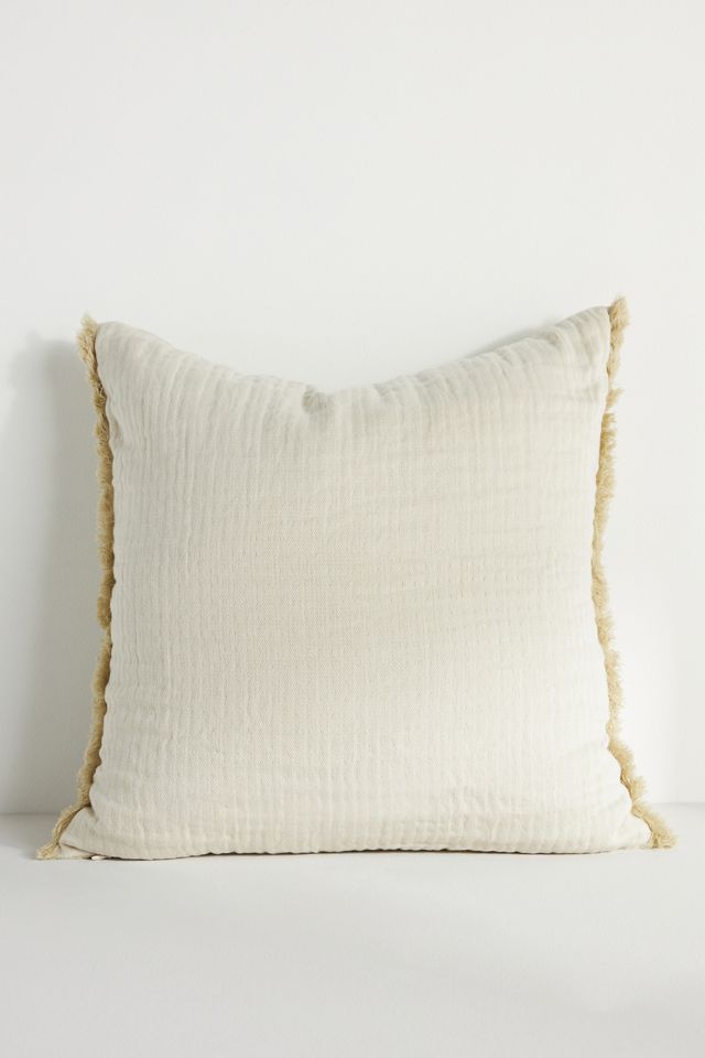 Zora Two-Tone Gauze Pillow #2