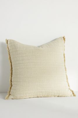 Zora Two-Tone Gauze Pillow