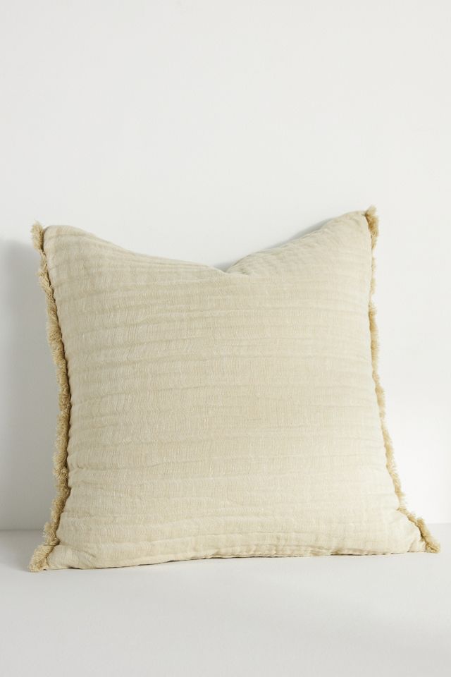 Zora Gauze Pillow- Neutral or yellow :) 20x 20