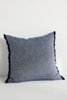 Zora Two-Tone Gauze Pillow