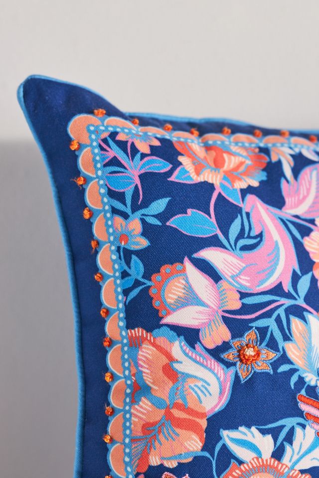 Alexandra Farmer The Flock Indoor/Outdoor Pillow #2
