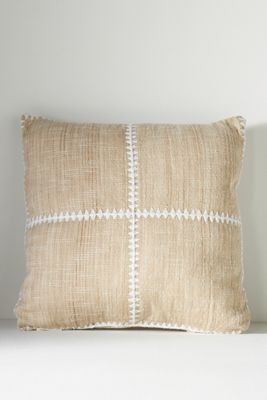 Chevron Indoor/Outdoor Woven Pillow