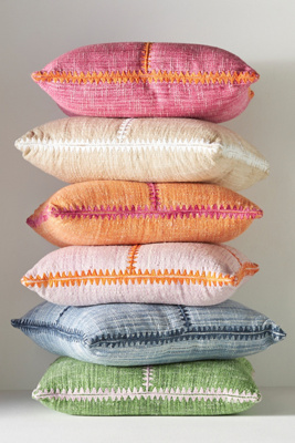 Anthropologie Mischa Indoor/outdoor Cushion In Multi