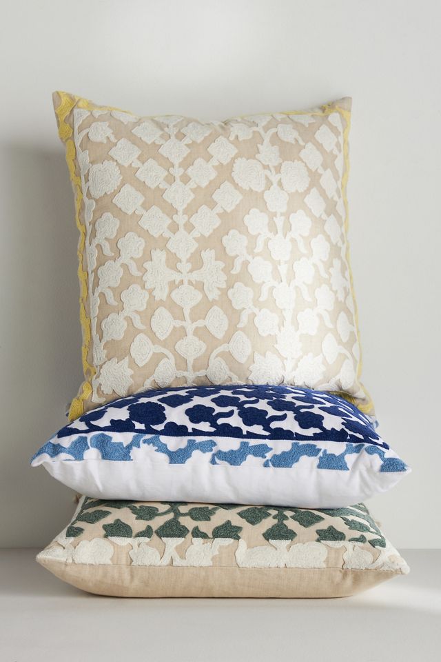Rhodes Embroidered Pillow #3