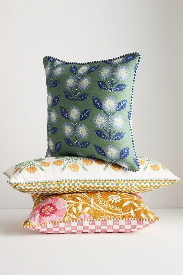 Ellen Merchant Cottage Cotton Pillow #1