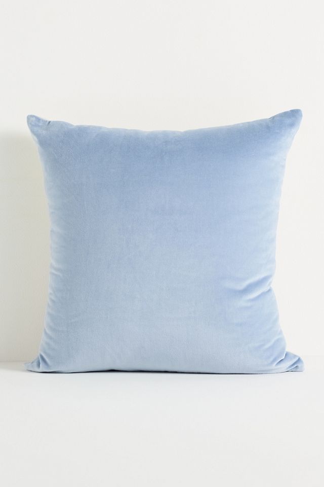 Cotton Velvet Frame Pillow #1