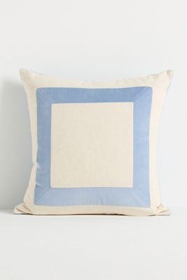 Cotton Velvet Frame Pillow