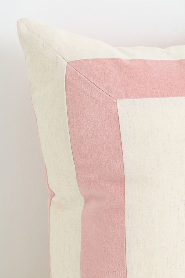 Cotton Velvet Frame Pillow #2