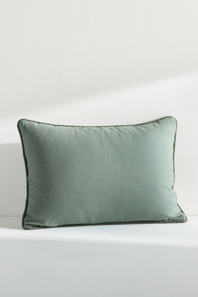 Farrah Hand-Embroidered Cotton Pillow #2