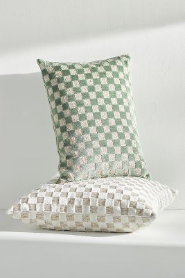 Anthropologie Carmine Cushion In Green