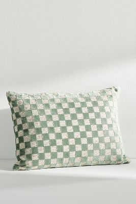 Anthropologie Carmine Cushion In Green